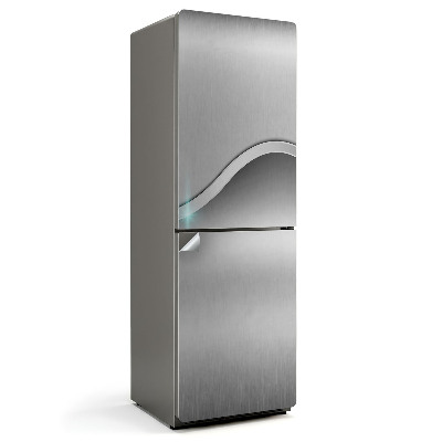 Tapeta na lednici Moderní kovová konstrukce