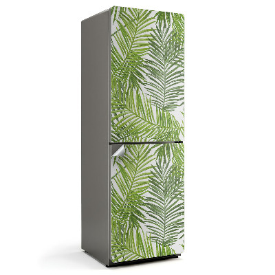 Fólie na lednici Zeleň tropických listů