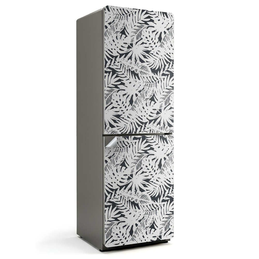 Samolepka na lednici Motiv exotických rostlin