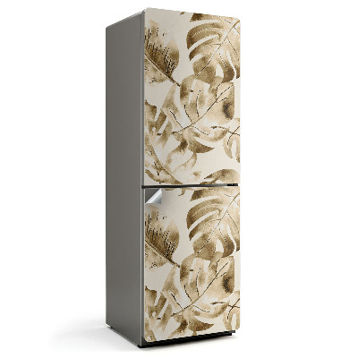 Fólie na lednici Elegance tropických listů