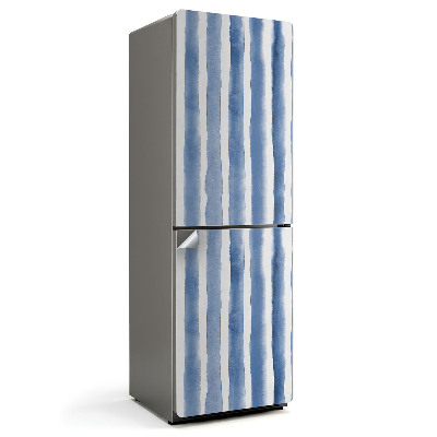 Samolepicí tapeta na lednici Svislé akvarelové pruhy