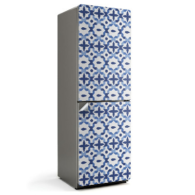 Fólie na lednici Geometrický vzor v opakujících se tvarech