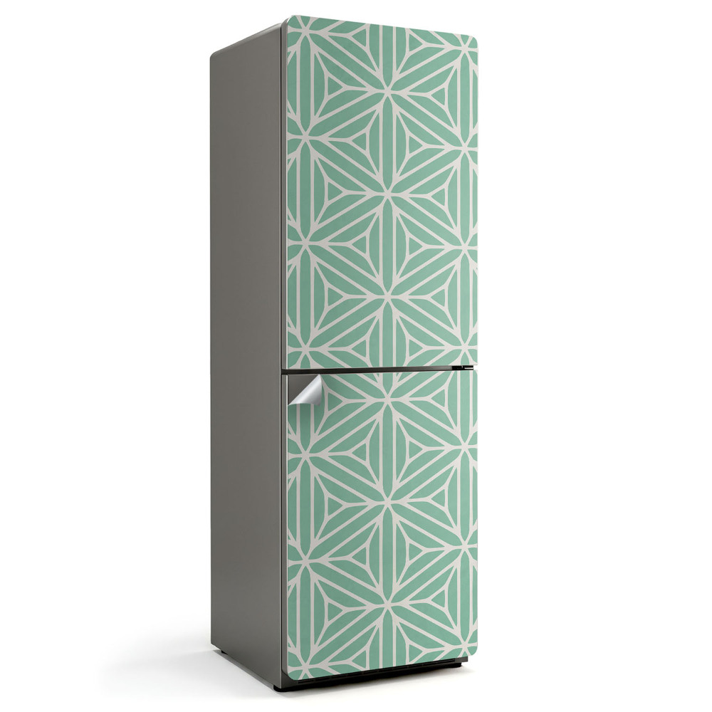 Tapeta na lednici Symetrický geometrický vzor