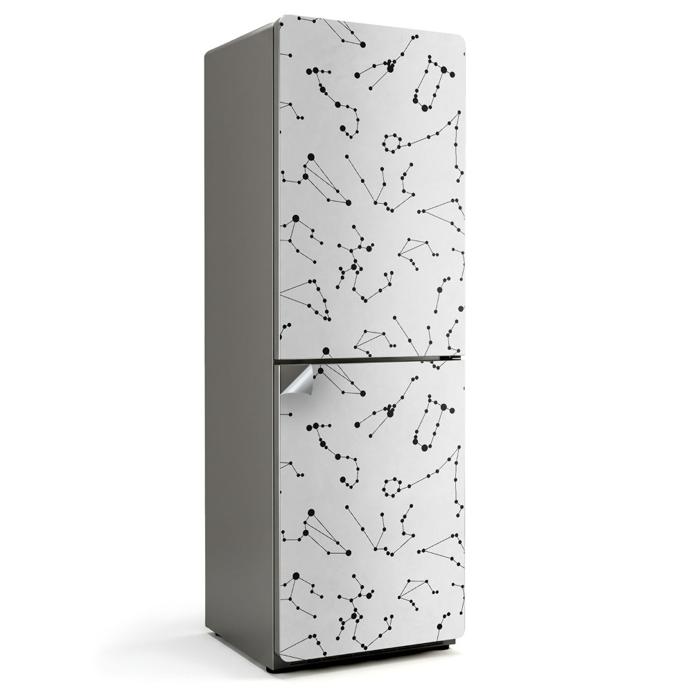 Samolepka na lednici Souhvězdí v síti