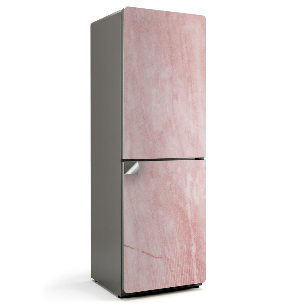 Samolepicí tapeta na lednici Mramorová elegance v delikátním stylu