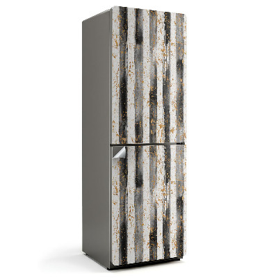 Samolepicí tapeta na lednici Moderní svislé čáry