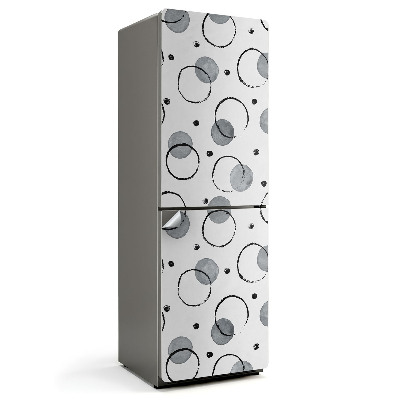 Fólie na lednici Kruhové víry a body