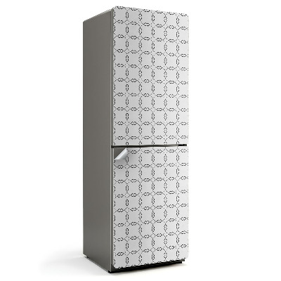 Samolepka na lednici Vlny čar v pohybu