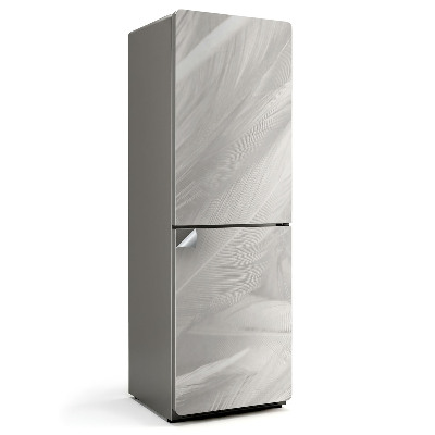 Tapeta na lednici Třpytivé peří v tanci