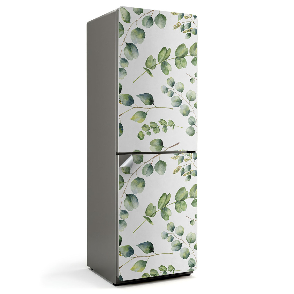 Tapeta na lednici Jemné drobné listy