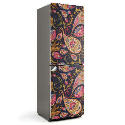 Tapeta na lednici Rostlinné motivy s ozdobnými detaily