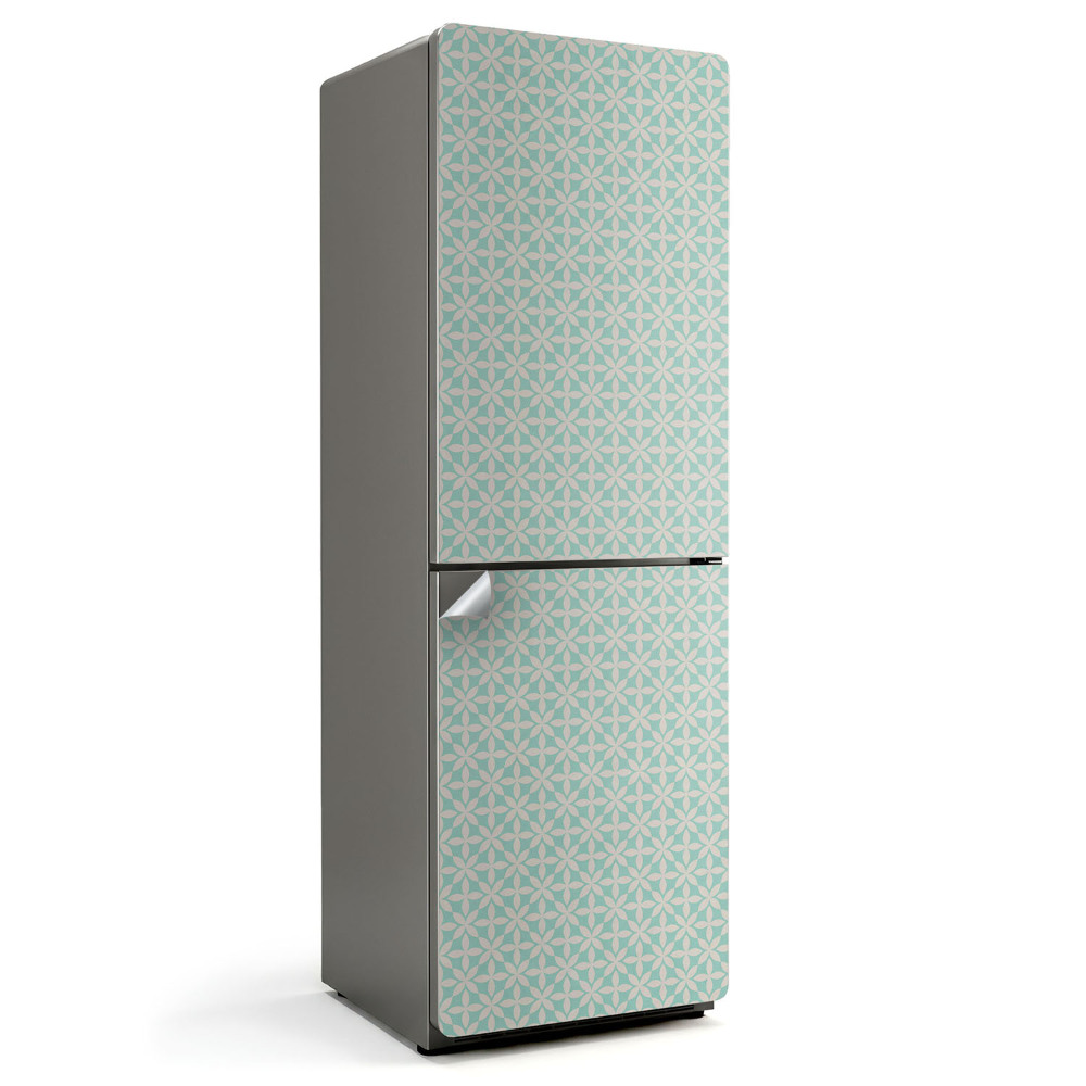 Fólie na lednici Geometrický kostkovaný vzor