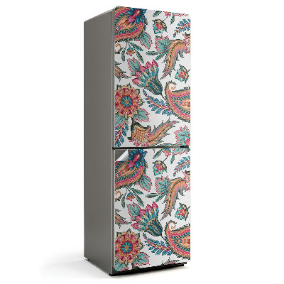 Tapeta na lednici Květinový paisley vzor