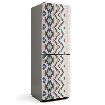 Samolepicí tapeta na lednici Motiv trojúhelníkových geometrických tvarů