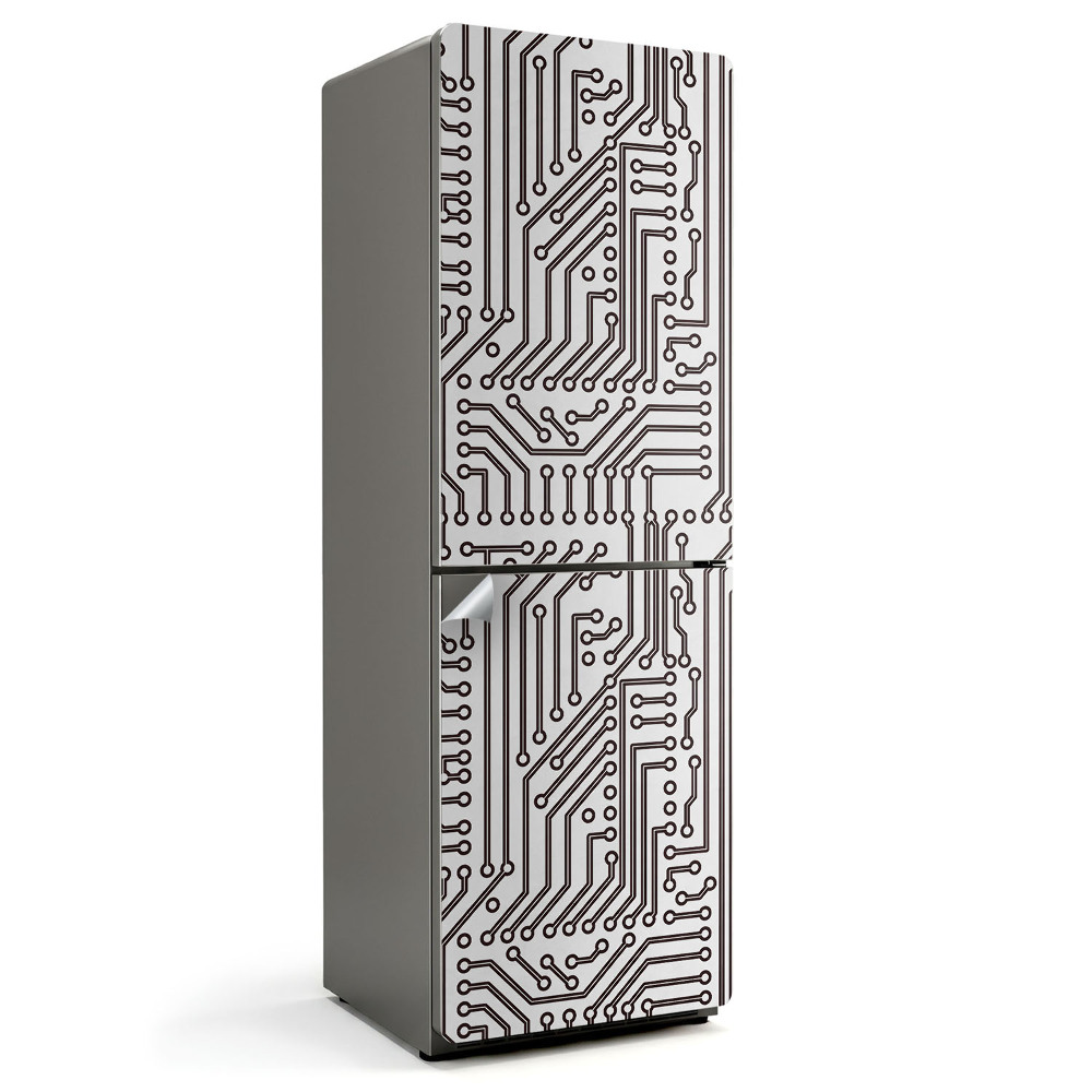 Samolepicí tapeta na lednici Schémata elektronických obvodů