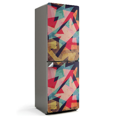 Tapeta na lednici Abstraktní tvary a linie