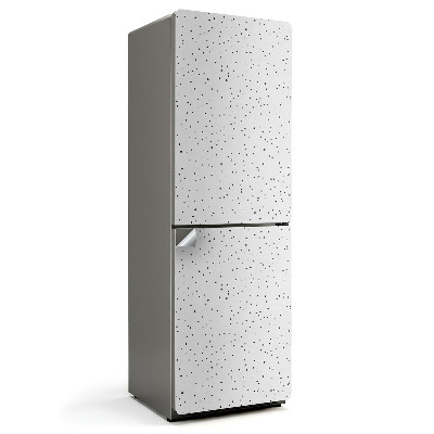 Samolepicí tapeta na lednici Tečkovaný motiv v jemných odstínech