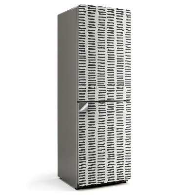 Fólie na lednici Pravidelné pokládání čar