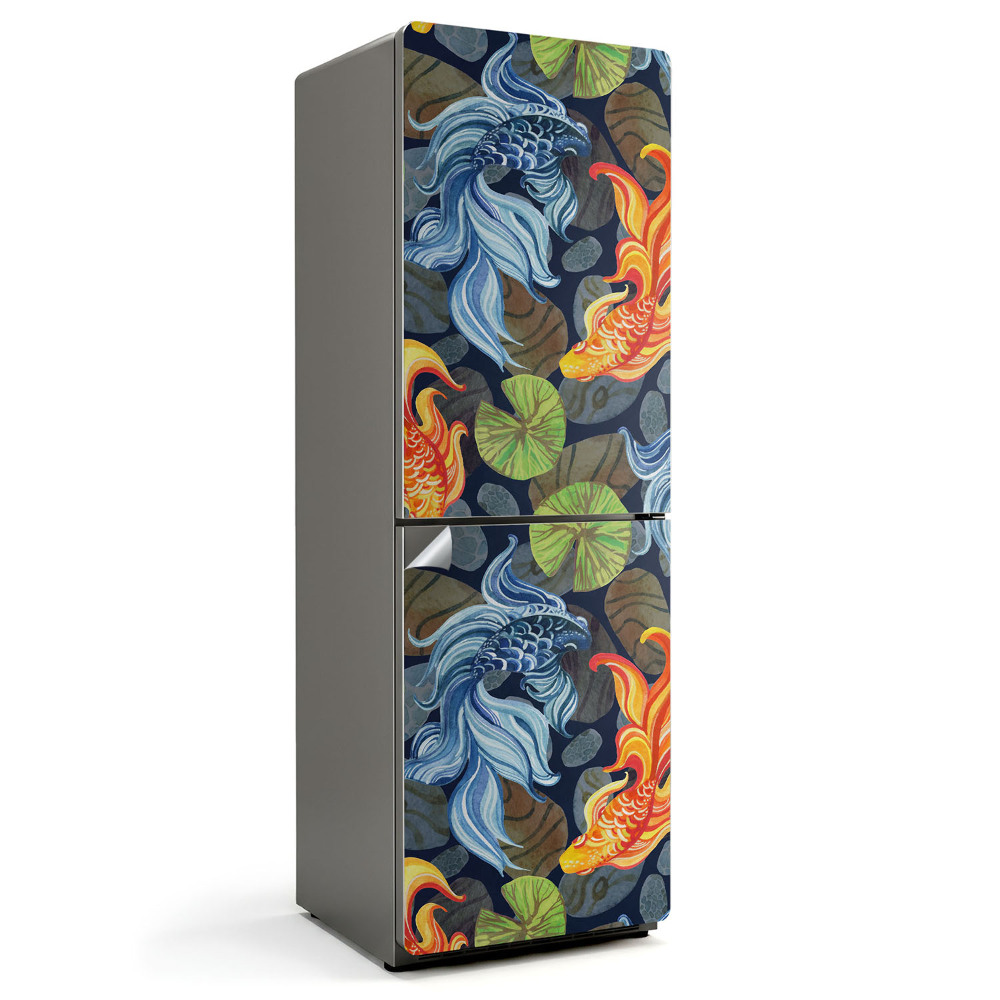 Fólie na lednici Motiv vlnících se vod