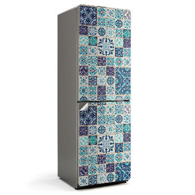 Tapeta na lednici Mozaikové vzory v dlaždicích