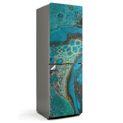 Tapeta na lednici tekutý abstraktní motiv