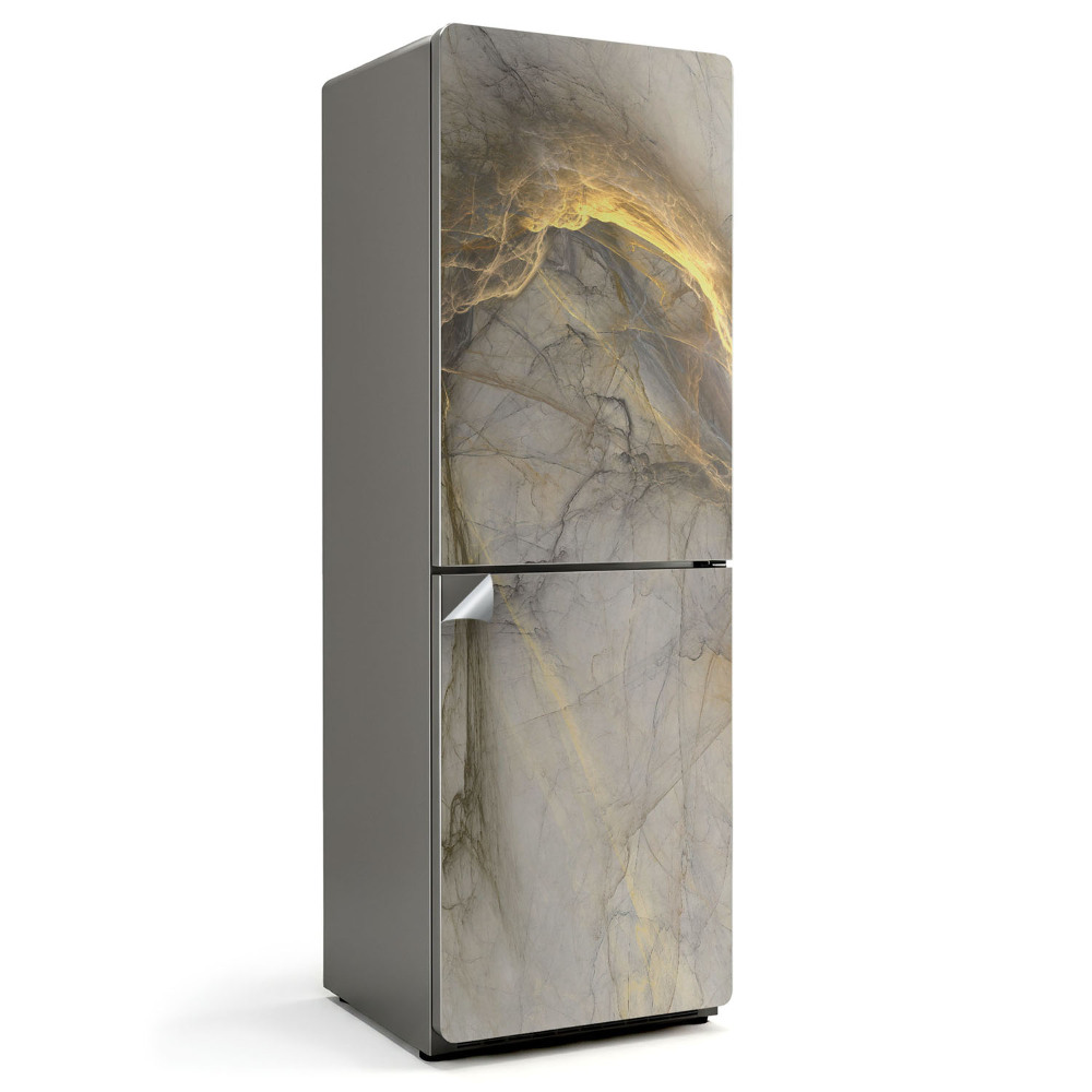 Fólie na lednici Abstraktní kamenný motiv