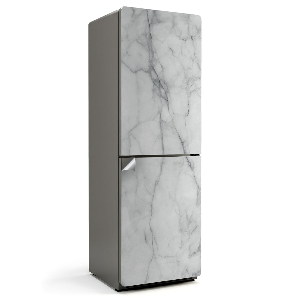 Samolepka na lednici Mramorový vzor s jemnými žilkami