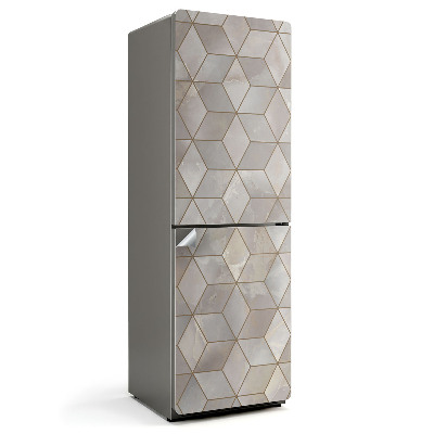 Fólie na lednici Vzorek diamantového tvaru