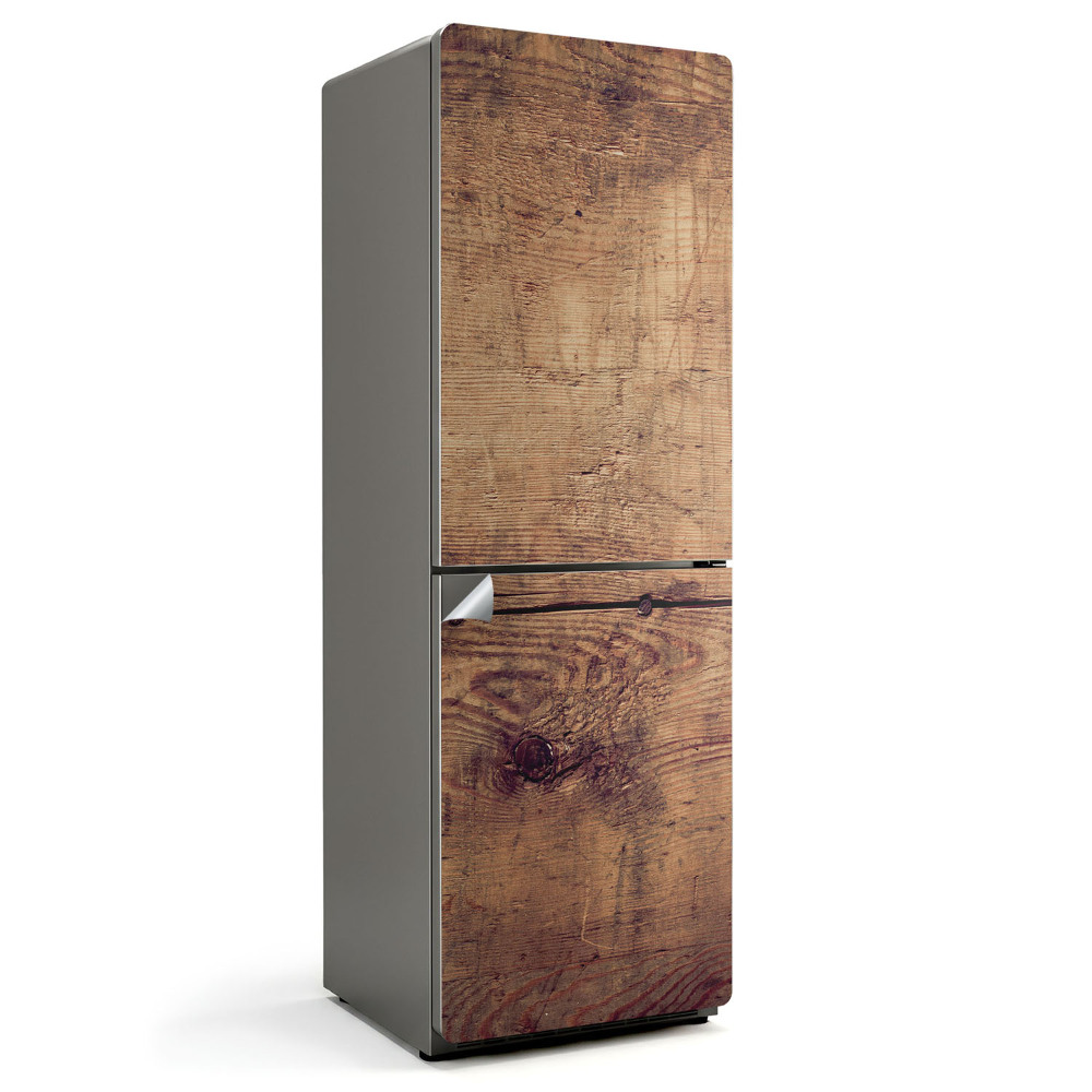 Tapeta na lednici Deska s přírodní texturou