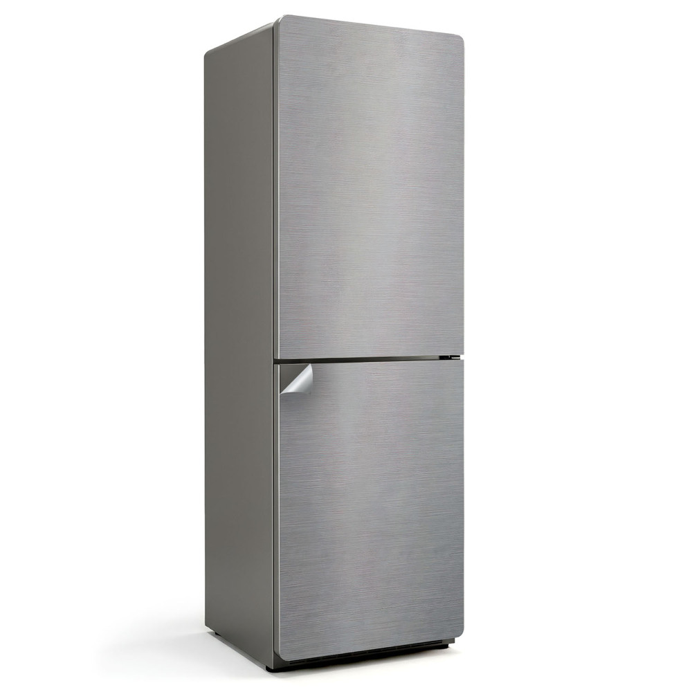 Samolepka na lednici Metalické linie v dynamické struktuře