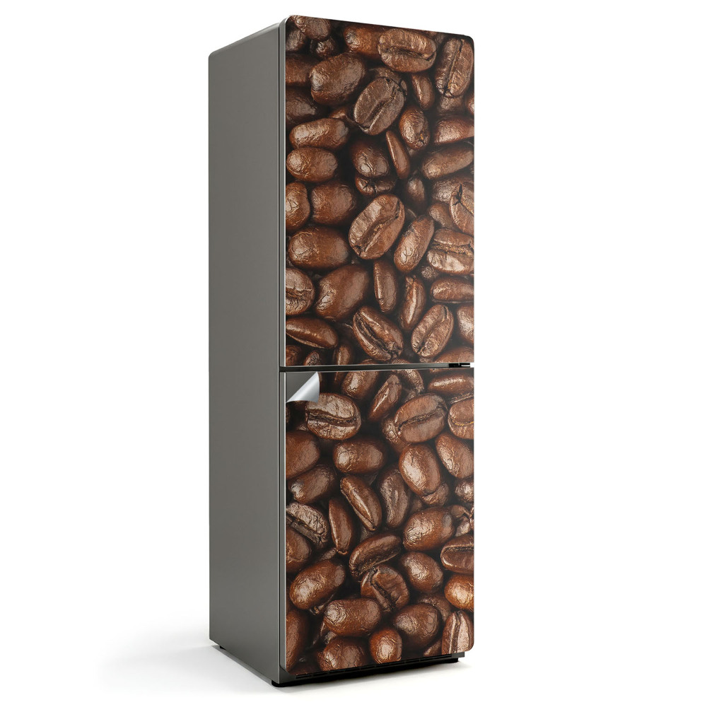 Tapeta na lednici Detaily kávy v makru