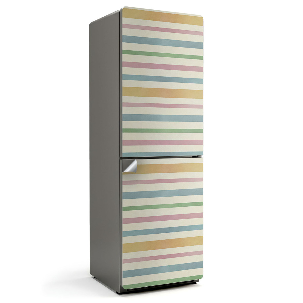 Samolepka na lednici Motiv svislých pruhů