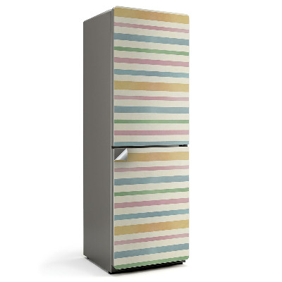 Samolepka na lednici Motiv svislých pruhů