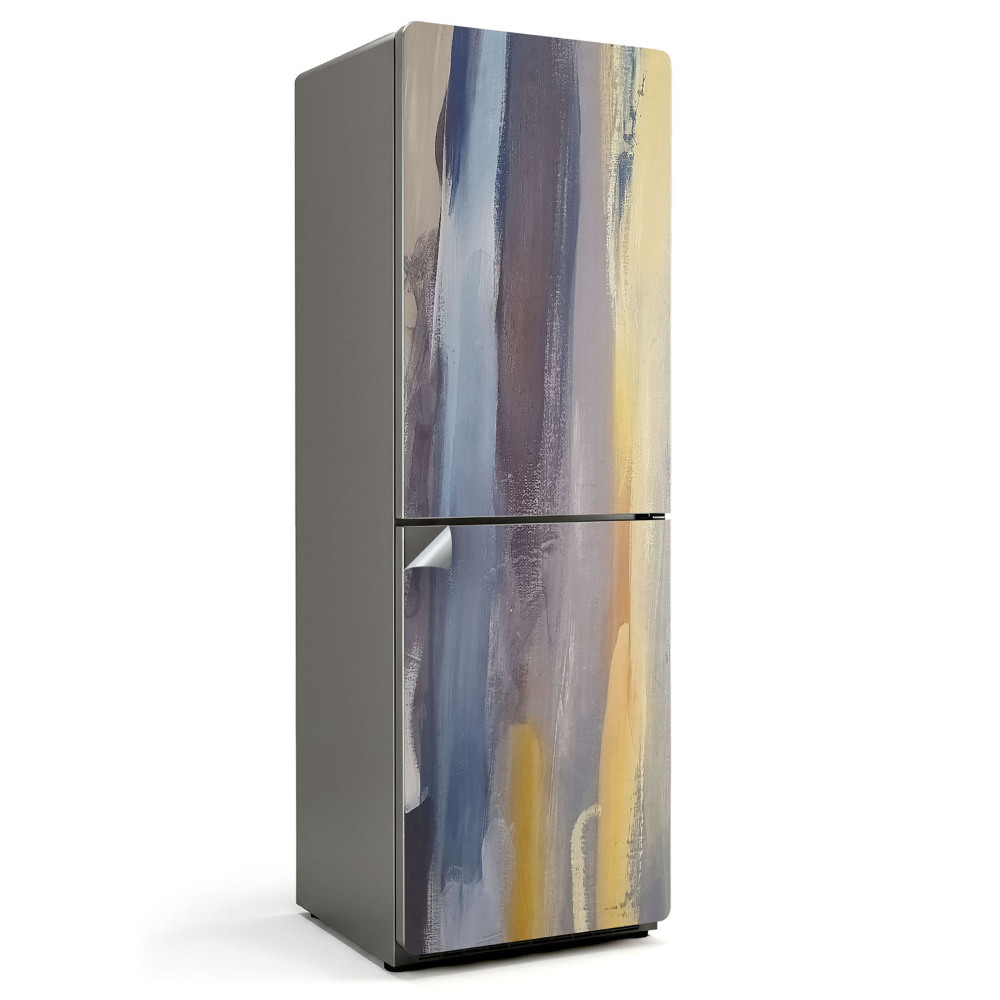 Samolepka na lednici Vícebarevné malířské struktury