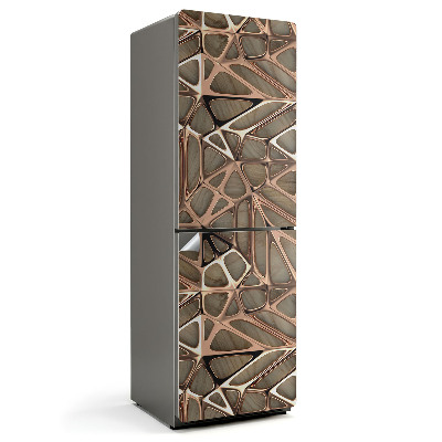 Tapeta na lednici Prolamovaný abstraktní vzor