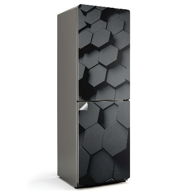 Fólie na lednici Šestiúhelníkové uspořádání dlaždic