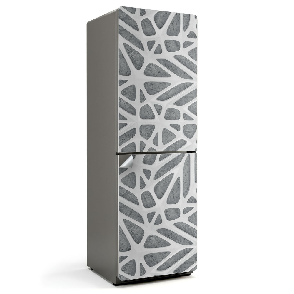 Samolepka na lednici Umělecký prolamovaný motiv