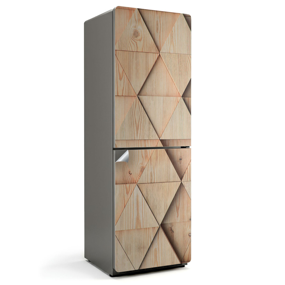 Samolepicí tapeta na lednici Geometrie lesních motivů