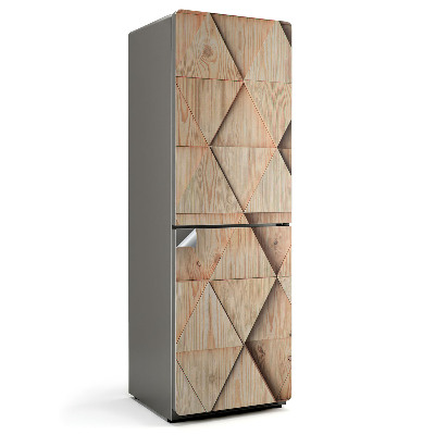 Samolepicí tapeta na lednici Geometrie lesních motivů