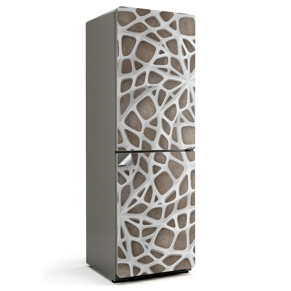 Fólie na lednici Abstraktní síťový vzor