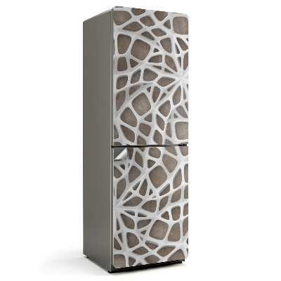 Fólie na lednici Abstraktní síťový vzor