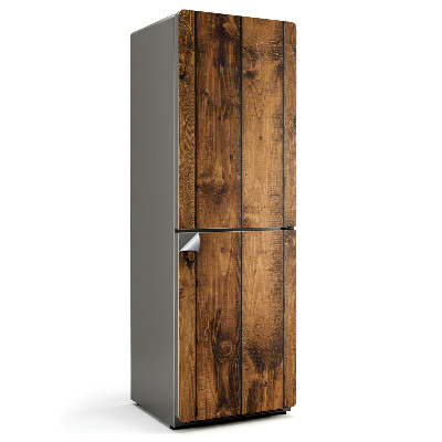 Samolepka na lednici Vertikální desky s přírodním vzorem