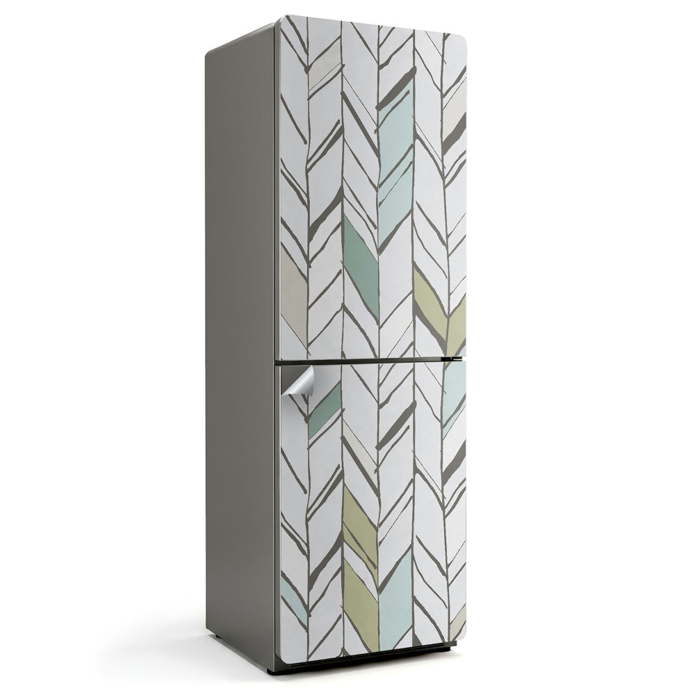 Samolepka na lednici Jemný geometrický motiv