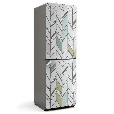 Samolepka na lednici Jemný geometrický motiv