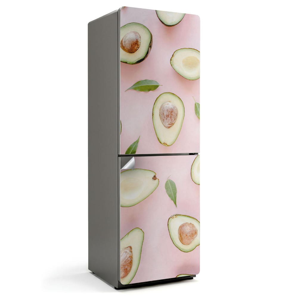 Samolepicí tapeta na lednici Motiv avokáda se zelenými listy