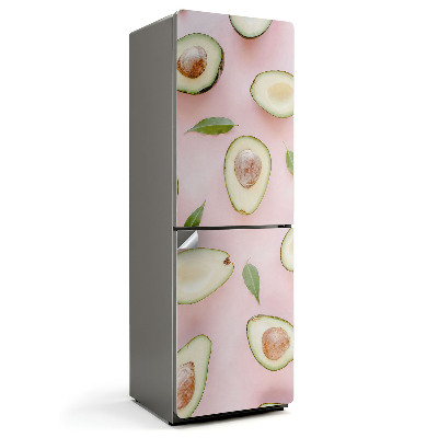 Samolepicí tapeta na lednici Motiv avokáda se zelenými listy