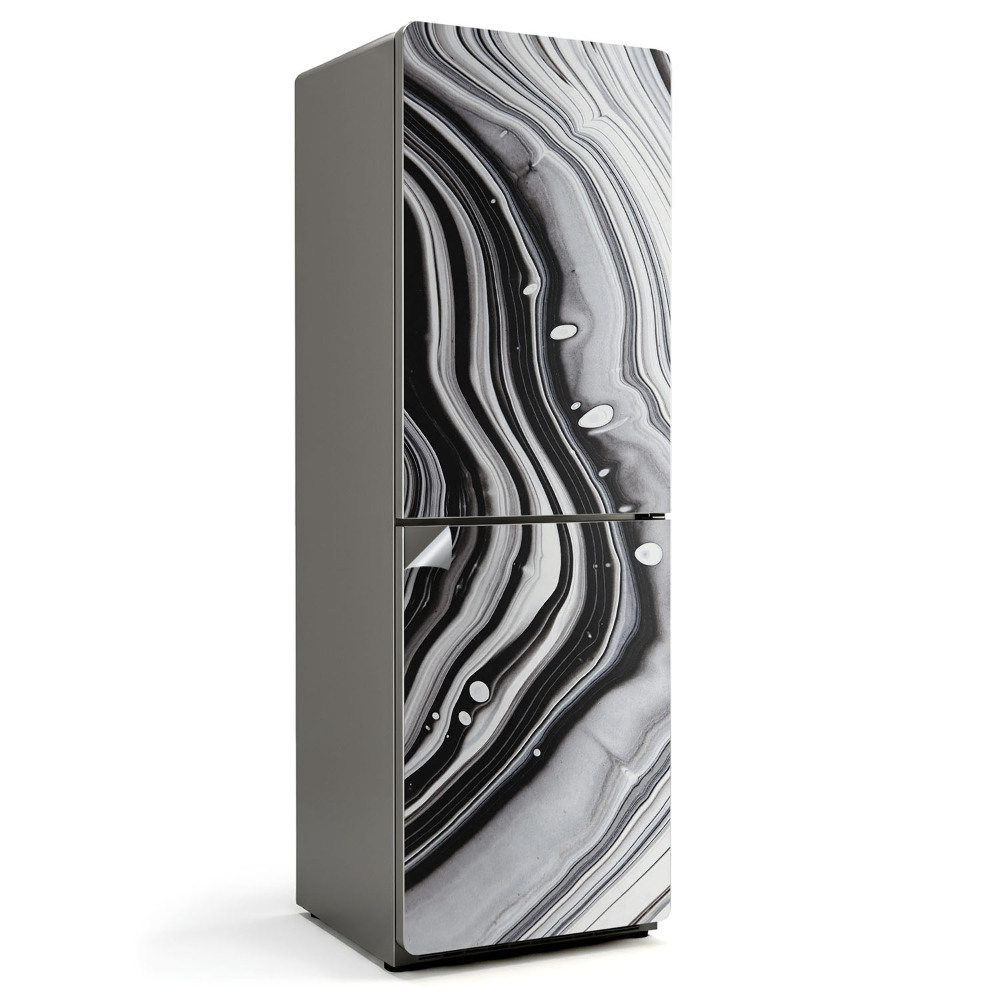 Tapeta na lednici Abstraktní tekutý motiv