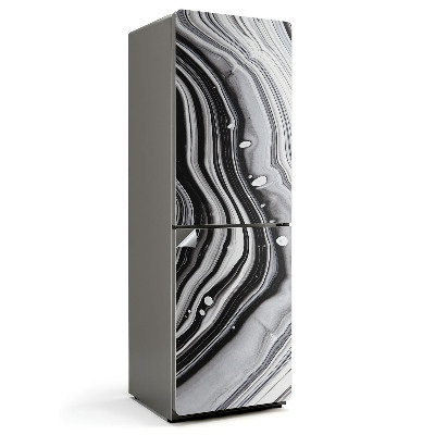 Tapeta na lednici Abstraktní tekutý motiv