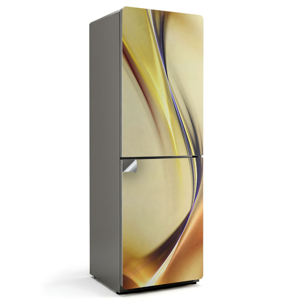 Fólie na lednici Vlny tekutin a křivky