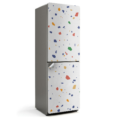 Samolepka na lednici Teracový vzor v abstraktním stylu